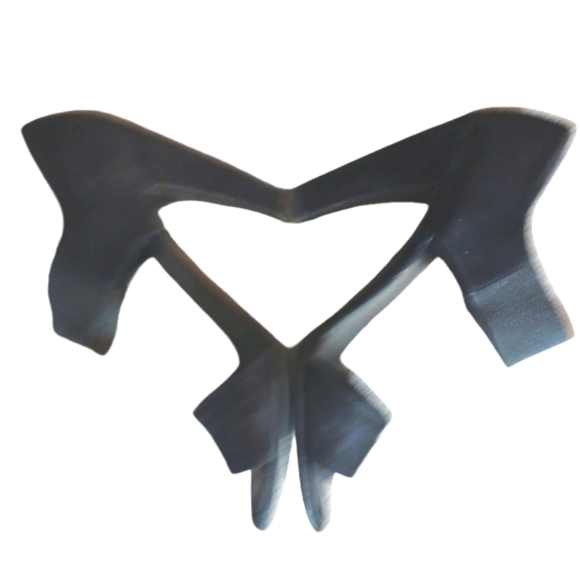 Prada Black Suede Heels Sandals Women's Size 8.5 - Picture 2 of 14